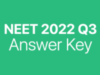 NEET 2022 Q3 answer key