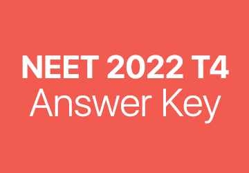 NEET 2022 T4 answer key