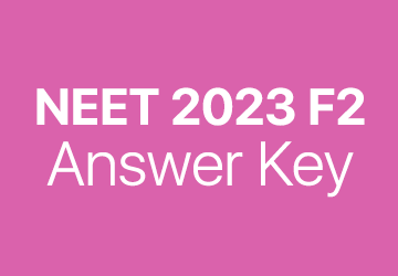 NEET 2023 F2 answer key