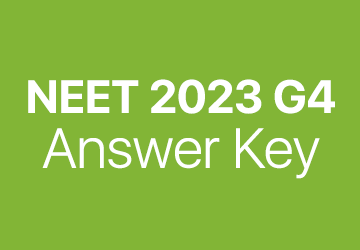 NEET 2023 G4 answer key