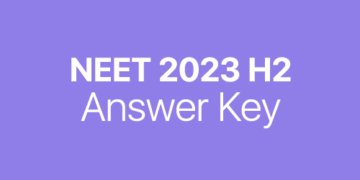 NEET 2023 H2 answer key