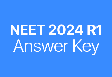 NEET 2024 R1 answer key