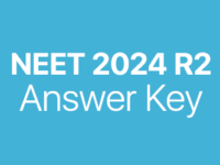 NEET 2024 R2 answer key