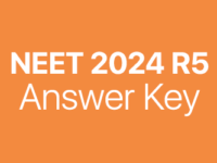 NEET 2024 R5 answer key