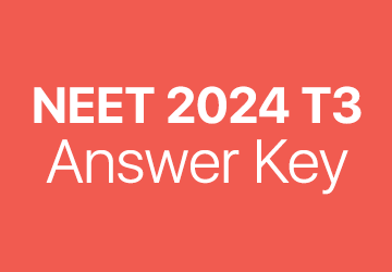 NEET 2024 T3 answer key