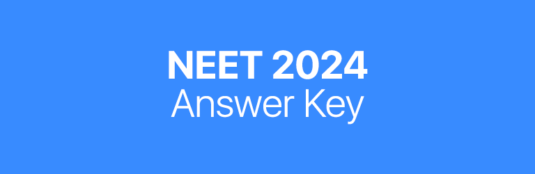 NEET 2024 answer key